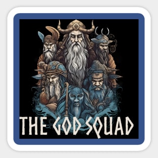 The God Squad Norse Mythology Asgardians Sticker